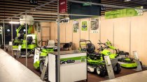 Stand Grillo alla fiera Paysalia 2015 - Lione, Francia