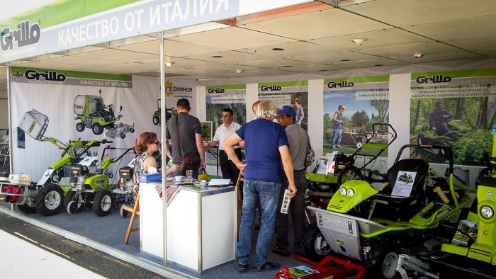 Stand Grillo a BATA Agro 2018 - Stara Zagora, Bulgaria