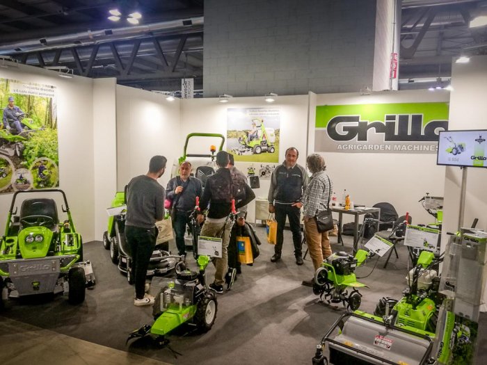 Stand Grillo alla fiera Myplant & Garden 2019 - Milano