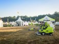 Stand Grillo alla fiera Salonvert 2019 - Château de Laguloup, Francia 